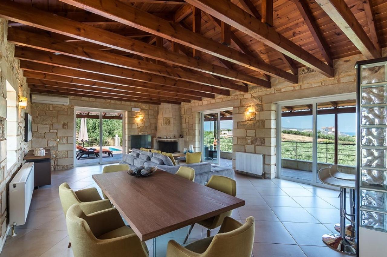 Villa Chara Chania Agia Marina エクステリア 写真