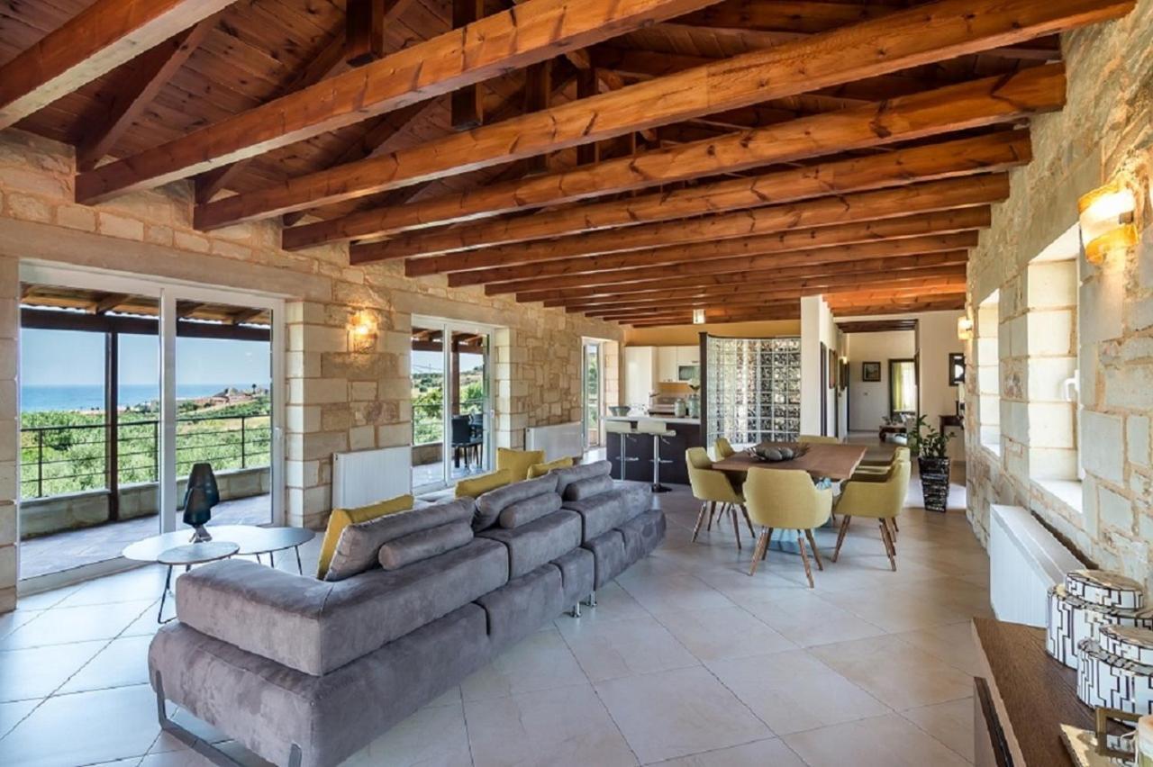 Villa Chara Chania Agia Marina エクステリア 写真