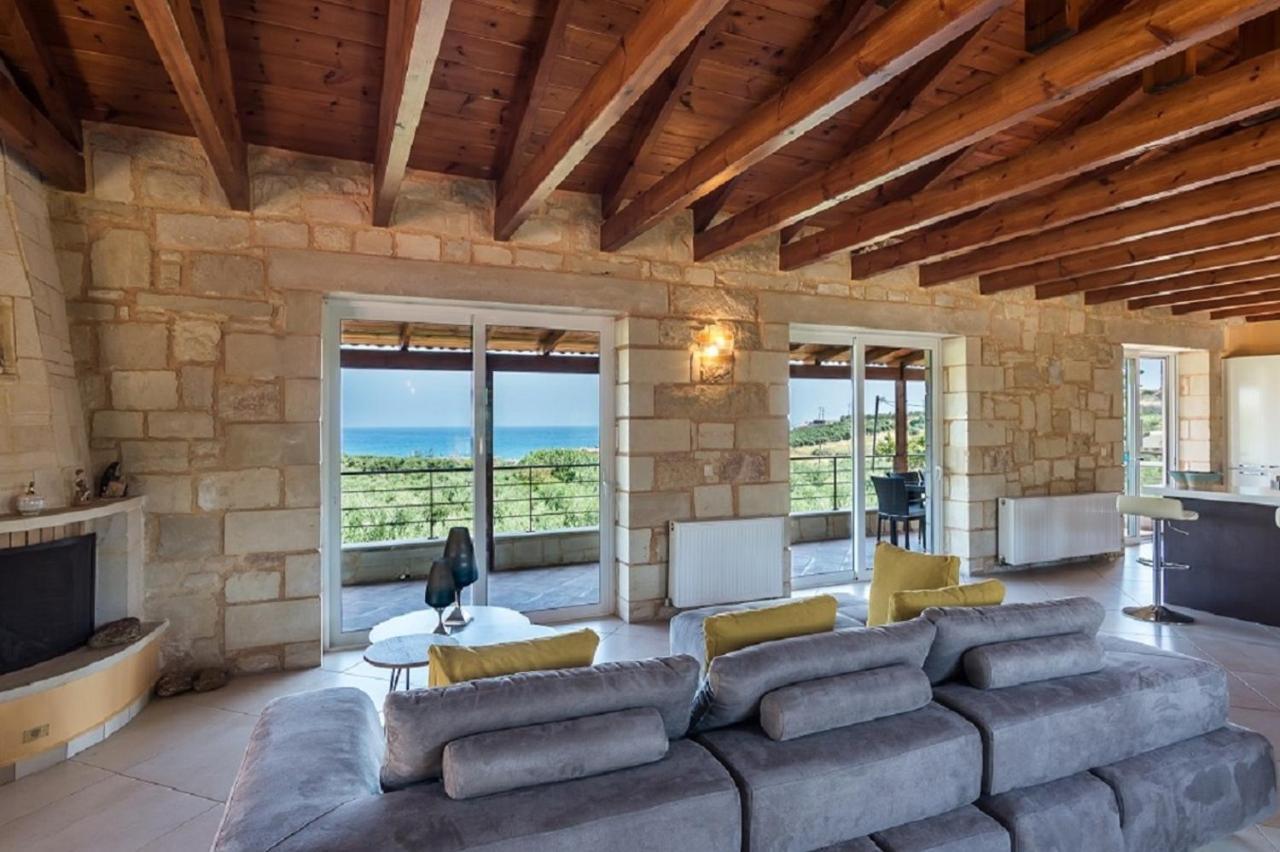 Villa Chara Chania Agia Marina エクステリア 写真