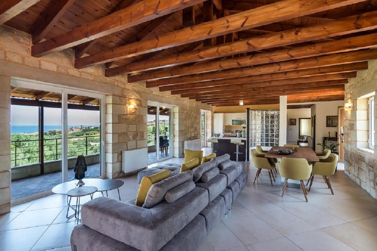 Villa Chara Chania Agia Marina エクステリア 写真