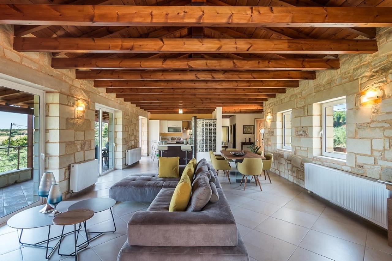 Villa Chara Chania Agia Marina エクステリア 写真